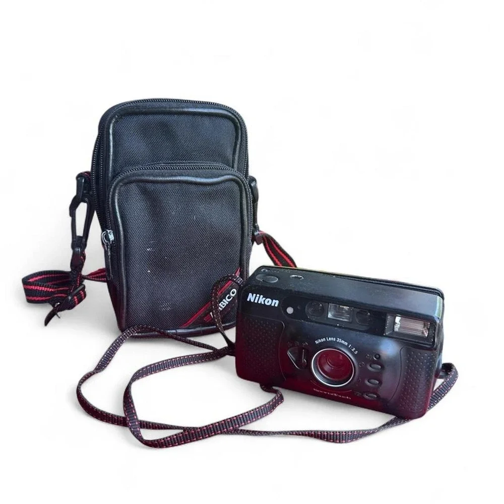 Film Camera Vintage 90s Nikon Sport Touch 35mm Analog Era Nostalgia Waterproof